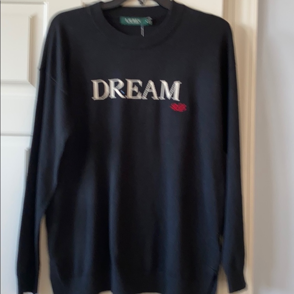 Women’s black RL sweater b